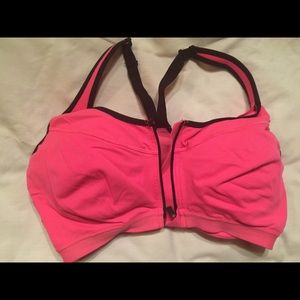 Victoria Secret front zip sports bra